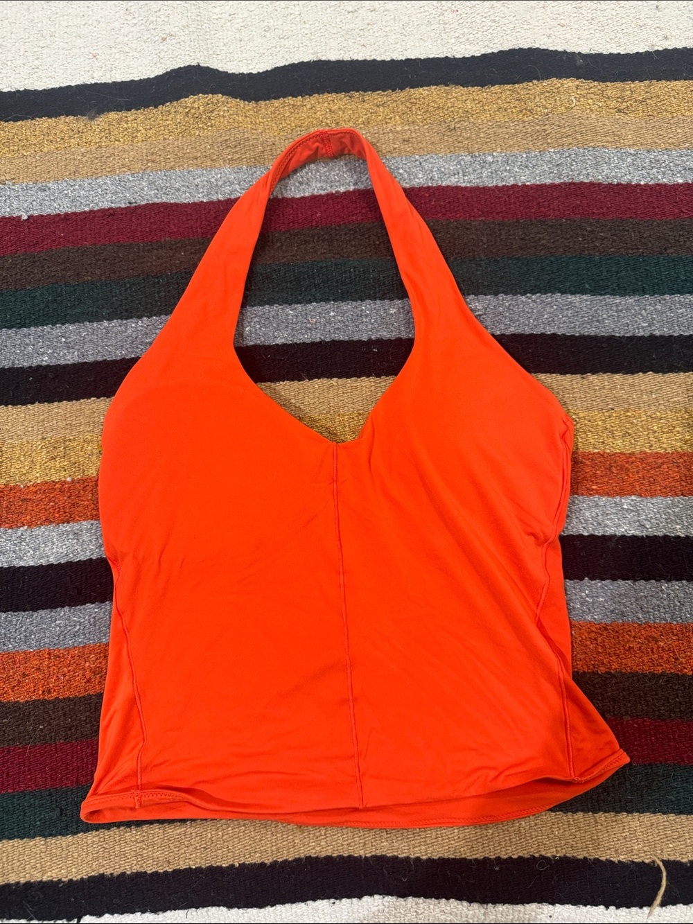 Lululemon Women's Halter Tank Top in Red